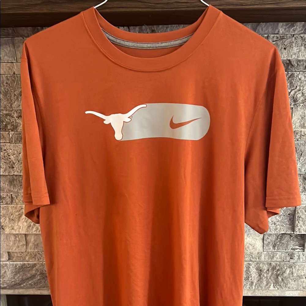 Nike Orange Short Sleeve Tee